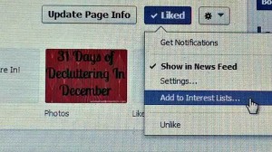 facebook interests