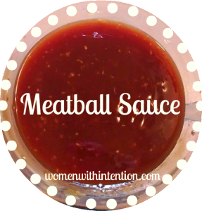 Barbecue Meatball Sauce