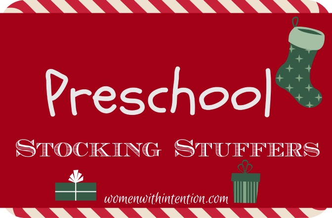 I love shopping for preschoolers!  Here is a list of fun and practical ideas to help you fill up those stockings!
