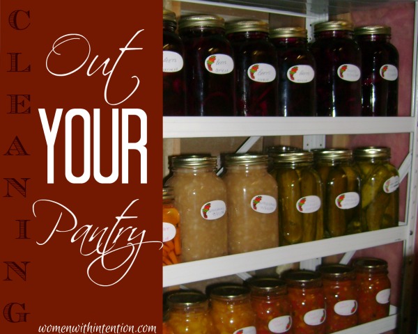 Today is one of my favorite decluttering days in this challenge because it is one day when we can really help others with the items we find to declutter.  Today we are cleaning out your pantry!