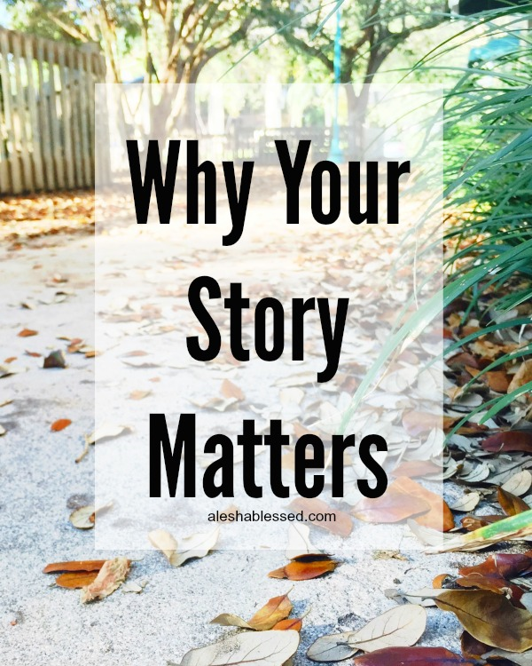 why your story matters
