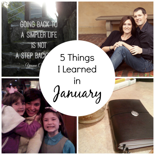 5 Things I Learned in January - Introverted Mama