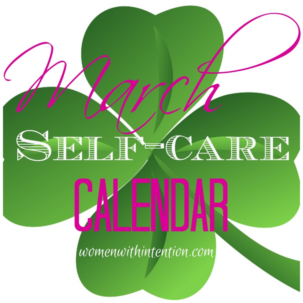March 2015 Self-Care Calendar