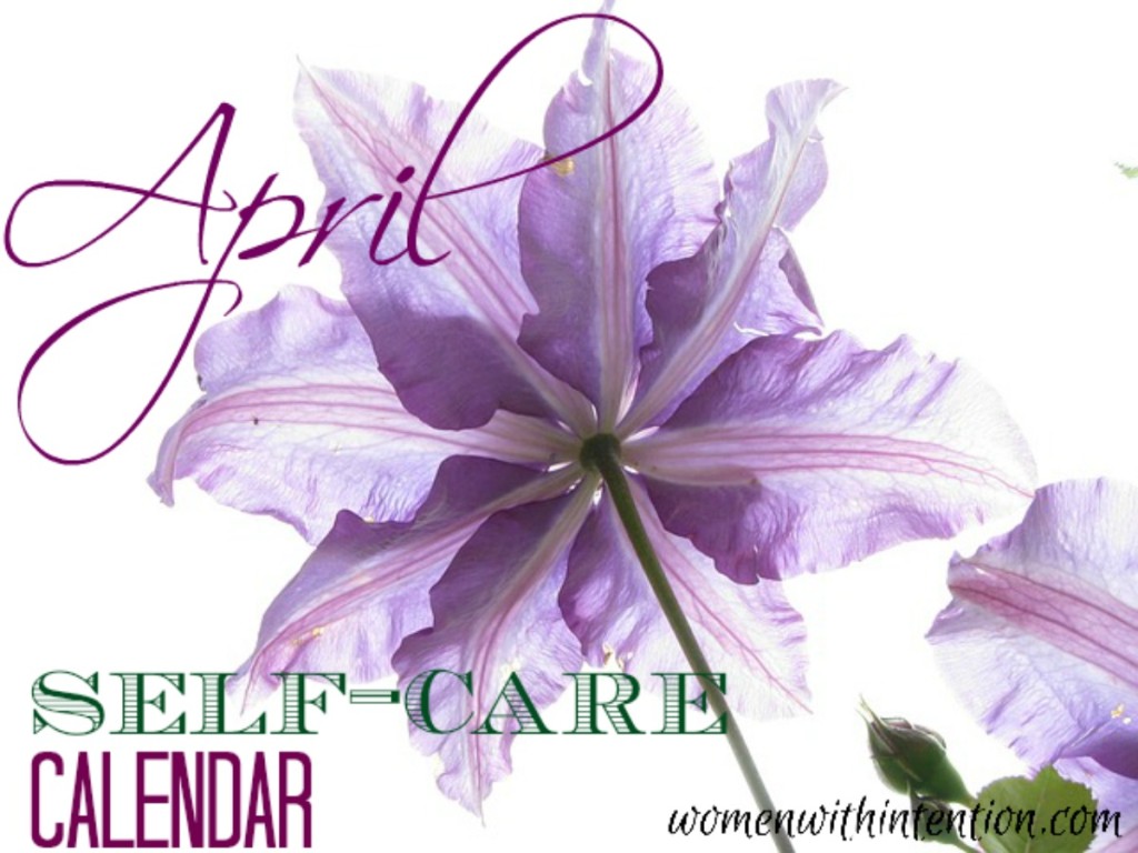 April Self-Care Calendar