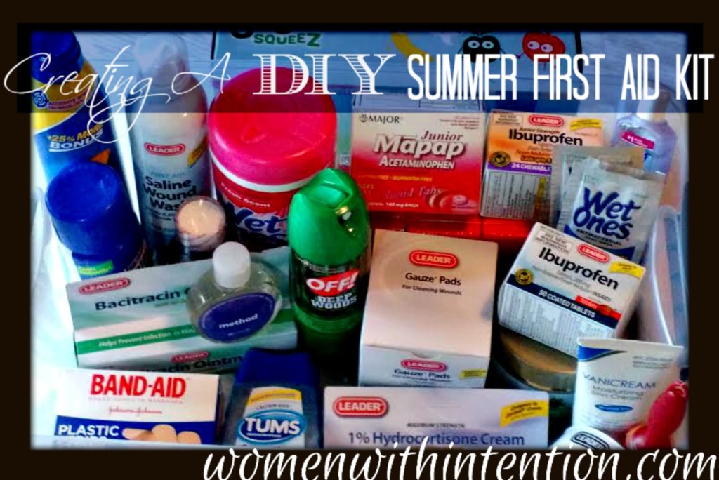 Creating A DIY Summer First Aid Kit