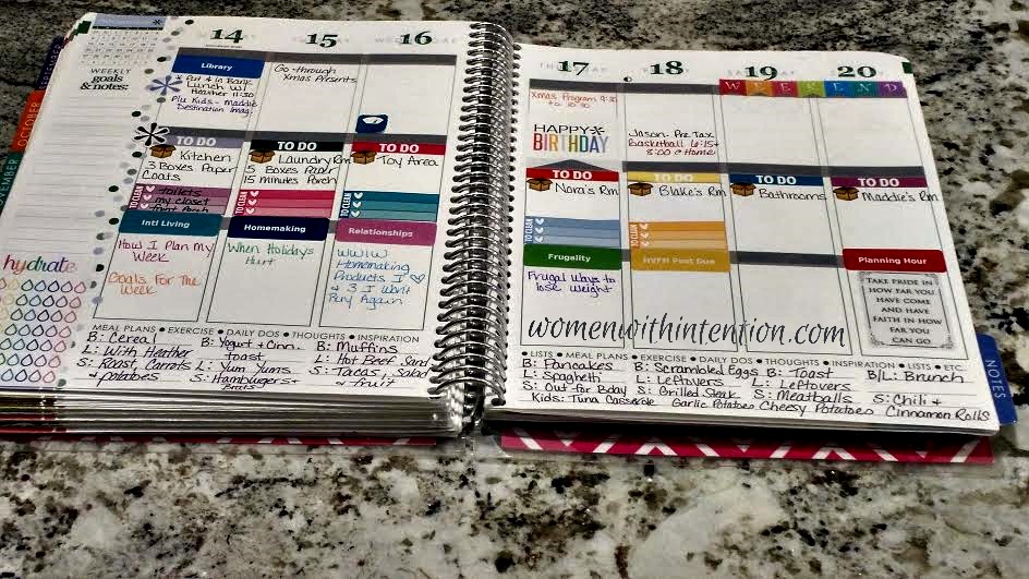How I Plan My Week Using My Erin Condren Planner