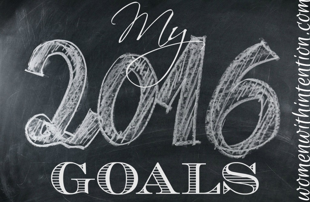 My 2016 Goals