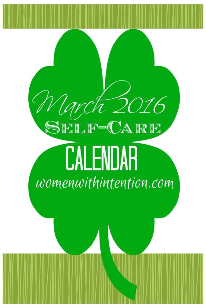 Do you struggle taking care of yourself after you take care of your job, family, and friends? Are you sick and tired of being sick and tired? Don't worry! In less than 15-30 minutes today you can focus on your own self-care needs with the FREE March 2016 Self-Care Calendar! Quit feeling guilty about knowing you should be taking better care of yourself when you can for free in just a few minutes each day with these quick challenges!