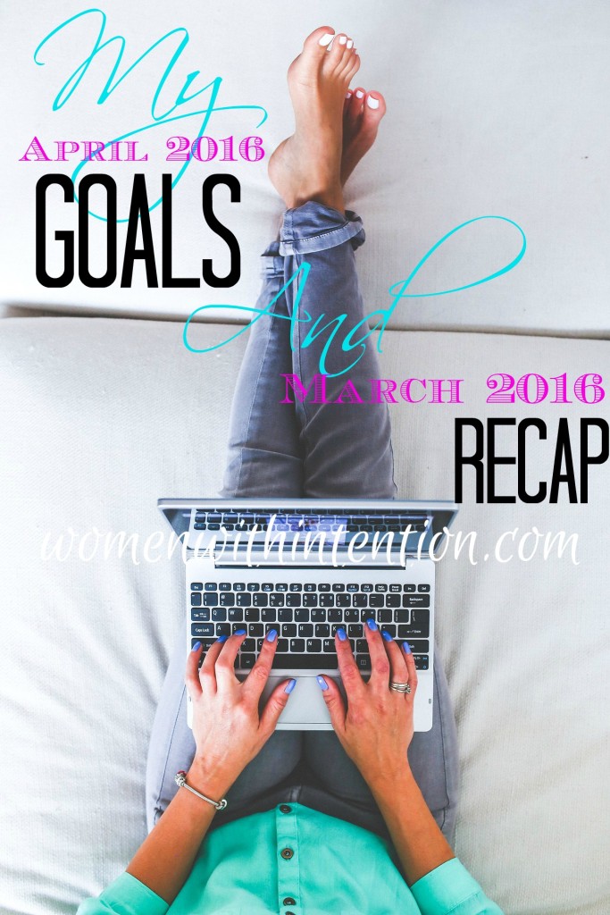 Setting goals is such an important part of my life because it helps me live intentionally. In April, I want to focus on creativity so I have slashed the amount of goals I have to let myself be inspired! 
